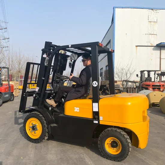 3.5トン 5トン 10トン デュアル燃料 LPG ガスフォークリフトトラック ディーゼル ラフテレーンフォークリフト 日産エンジン搭載