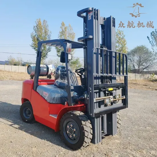 高品質ディーゼルフォークリフト 1.5トン 2.5トン 3トン 4000ポンド 5000ポンド 農場倉庫コンテナ LPGガスフォークリフト