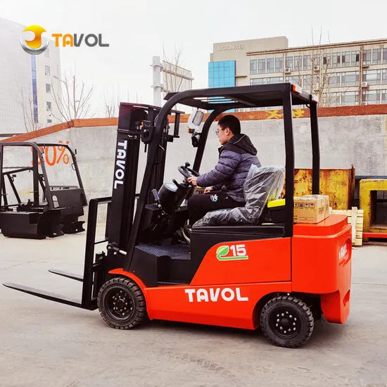 ACシステム小型ミニ1.5トン2トン2.5トン電動バッテリーフォークリフトトラック、3m/4.5m/5m/5.5m/6mトリプレックスコンテナマスト付き