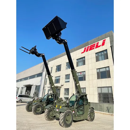 High Efficiency Telescopic Arm 7m 3t Telehandler for Farm Agriculture Construction Logistics 
