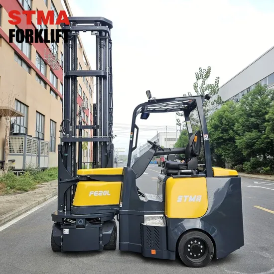 非常に狭い通路用フルACシステム2トン電動アーティキュレートフォークリフトVNAリフトトラック